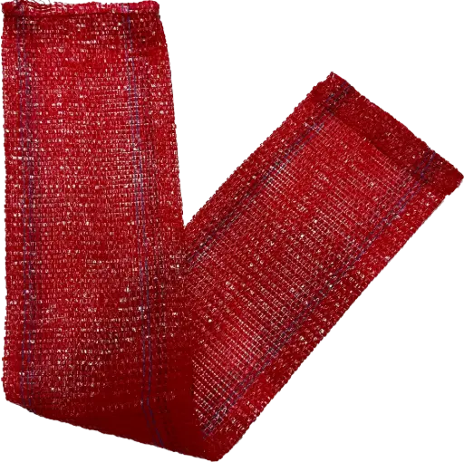 Red mesh bag